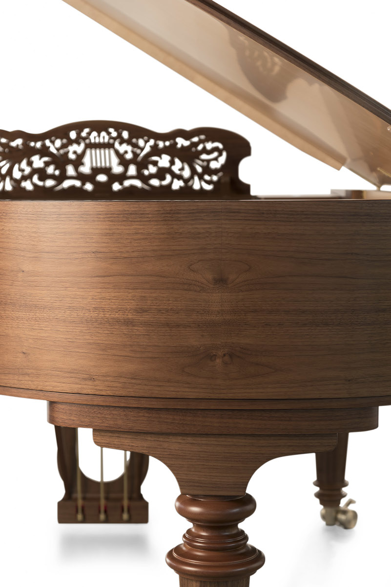 Fazioli WALNUT STRAUSS View 3
