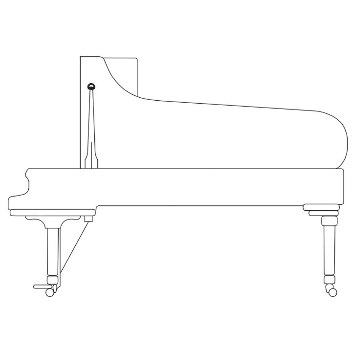 Yamaha Factory Custom Louis XV Upright Piano - Ảnh 4