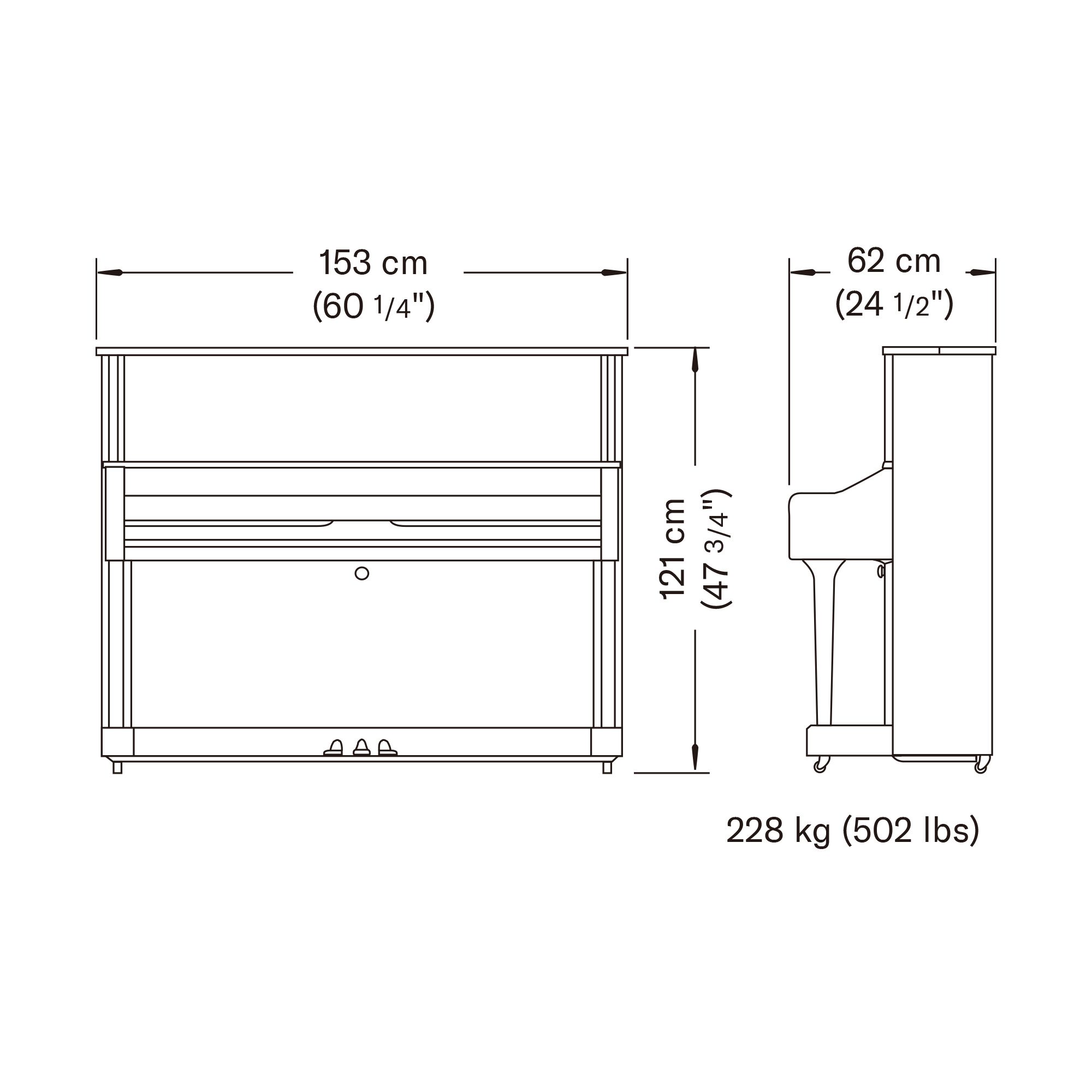 U1 Dimensions