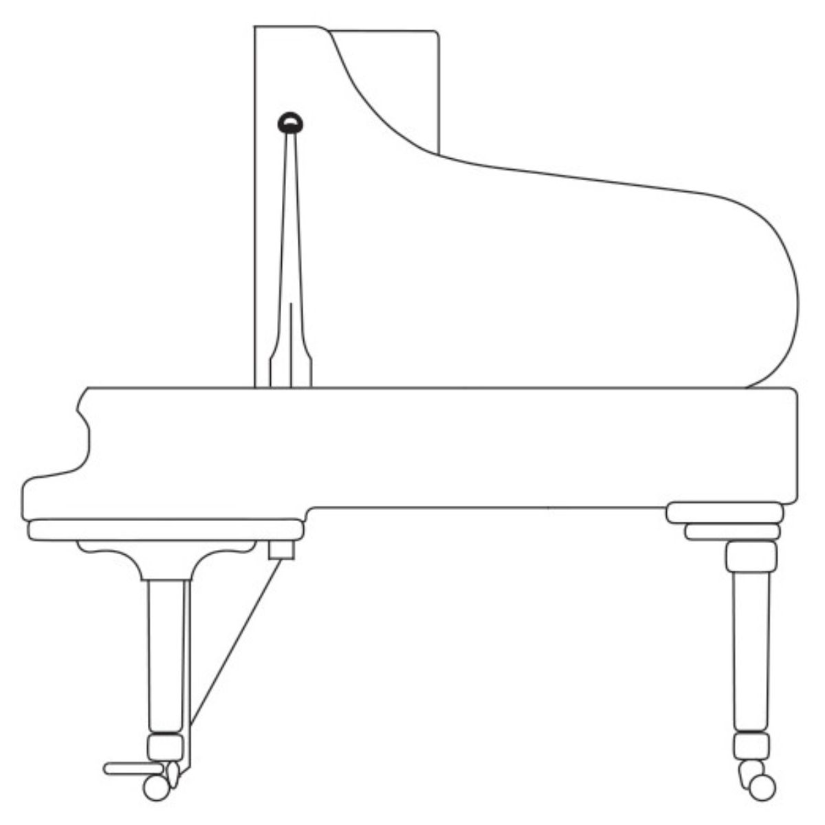 Steinway & Sons Model A Grand Piano - Ảnh 2