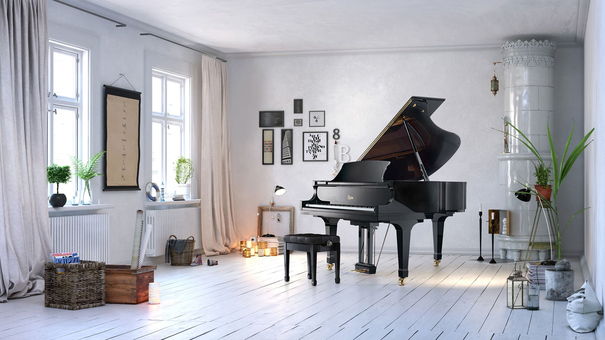 Steinway & Sons Model GP-178 Boston Performance Edition II Grand Piano